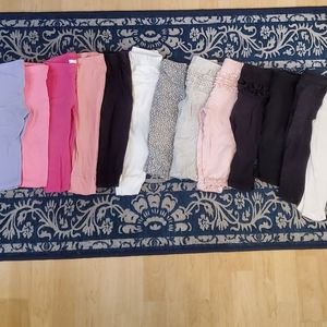 13 pairs of 18 month pants.